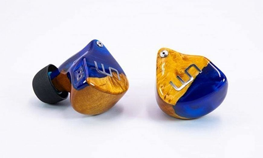 Unique Melody 3D Terminator - in-ear headphones in wooden cases