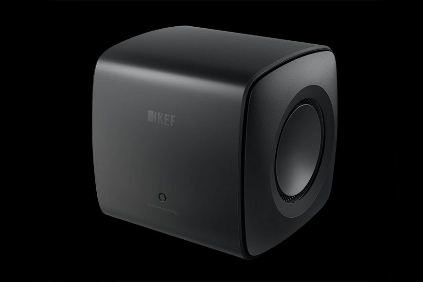KEF KC62 - compact subwoofer with dual radiator Uni-Core