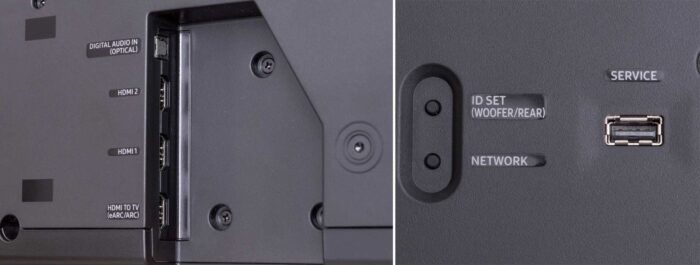Samsung HW-Q900T interfaces