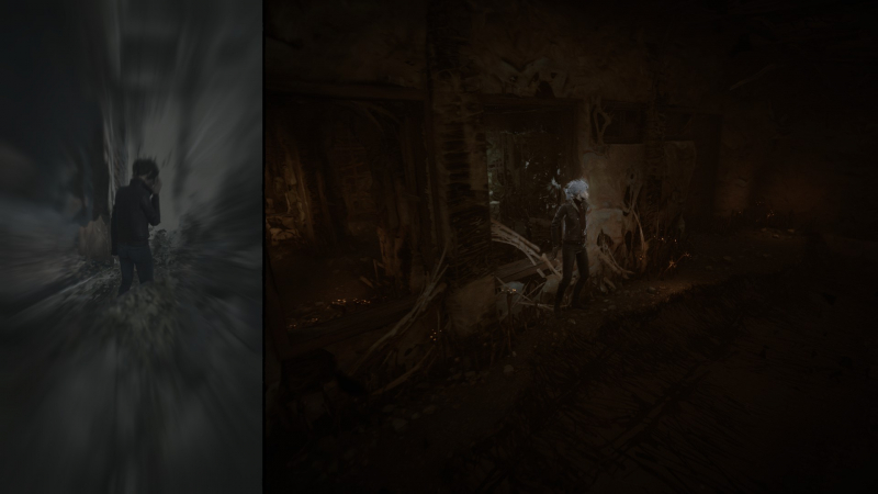 In the other world, you can go where in reality the road is closed. But it is not recommended to share soul and body for a long