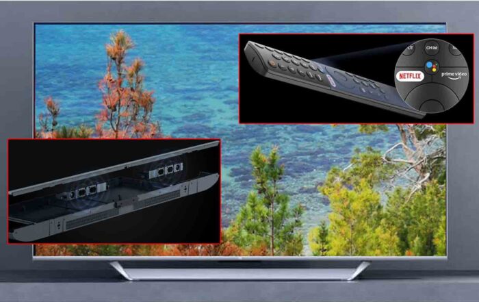 Xiaomi Mi TV Q1 view remote