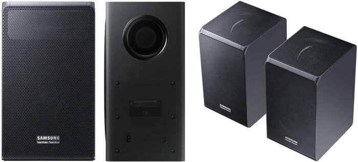 Samsung HW-Q90R subwoofers