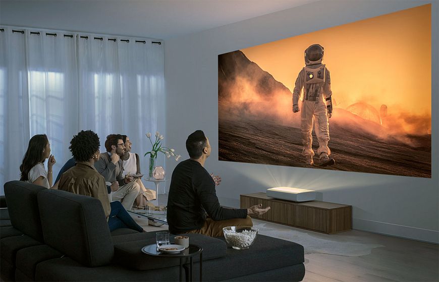 Samsung premiere - a projector that fits into any interior Samsung premiere - a projector that fits into any interior