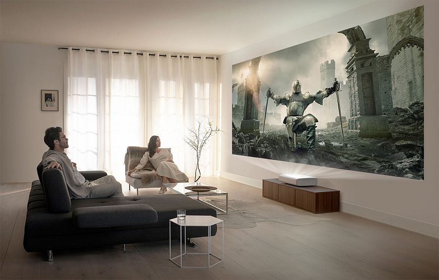 Samsung premiere - a projector that fits into any interior Samsung premiere - a projector that fits into any interior