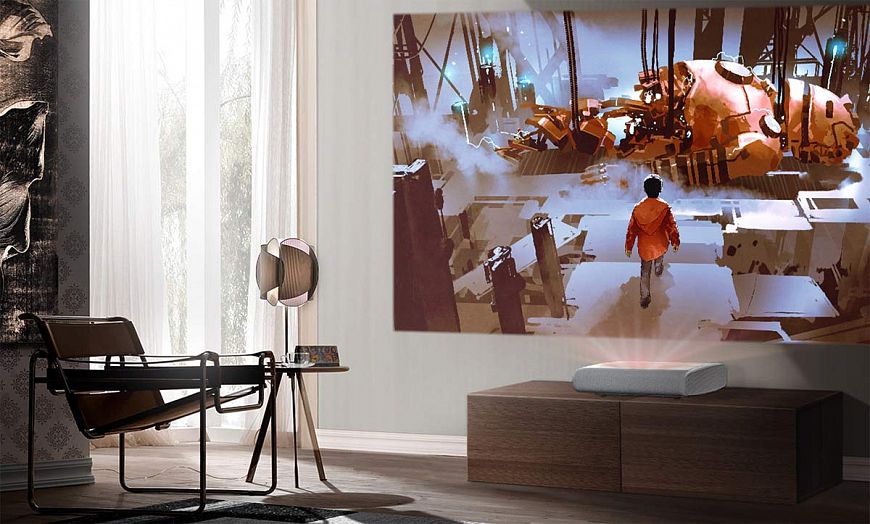 Samsung premiere - a projector that fits into any interior Samsung premiere - a projector that fits into any interior