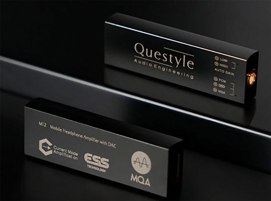 Questyle M12 - Portable DAC / Headphone Amplifier with MQA