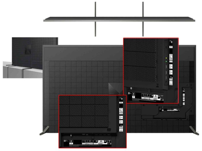 Sony X95J interfaces