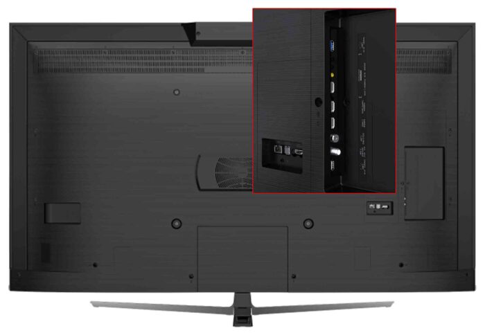 Hisense U8GQ interfaces