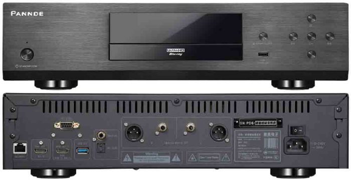 Pannde PD-6 Elite 4K interfaces
