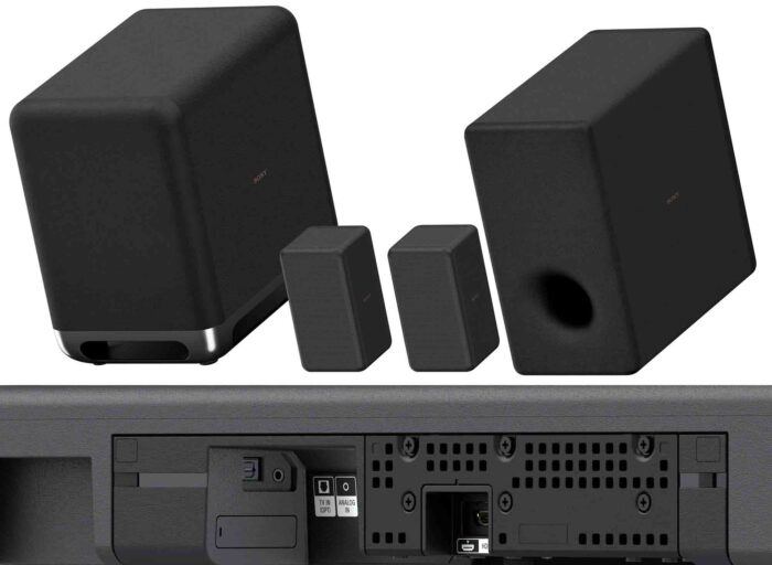 Sony HT-A7000 interfaces