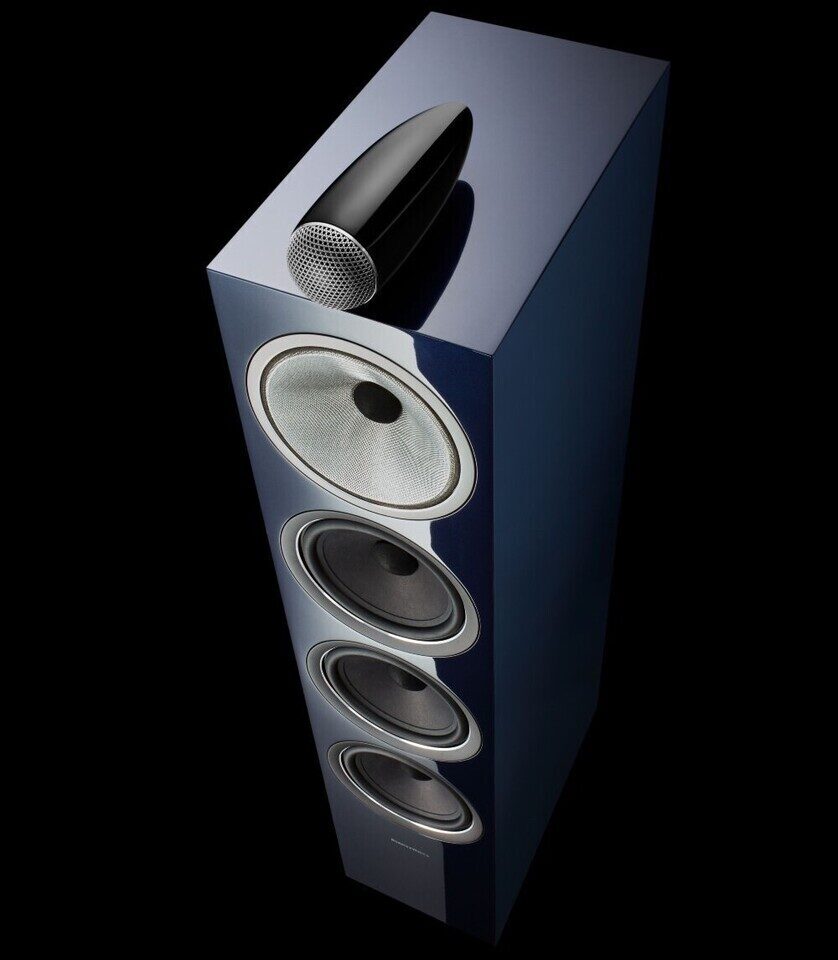 Bowers & Wilkins 705 and 702 Signature speakers will be released in Midnight Blue Metallic design