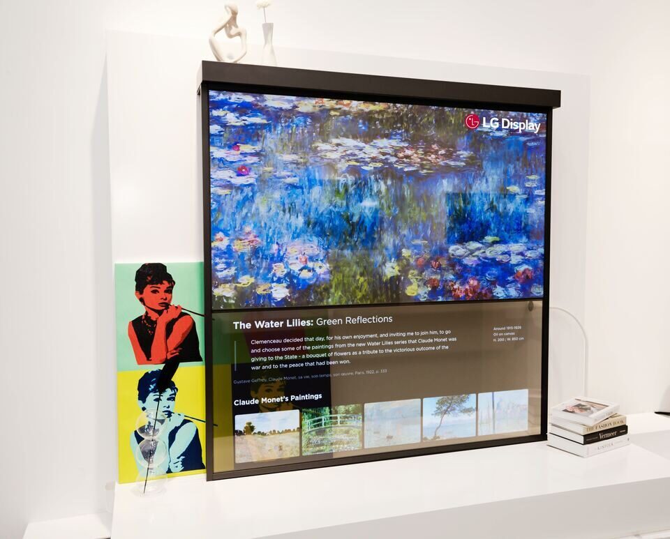 LG Showcase Lineup of Transparent OLED Screen Concepts at CES 2022