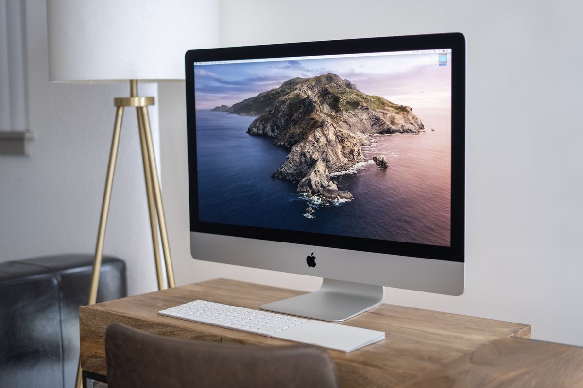 iMac with a larger 24 inch display and an ARM-based Apple Silicon processor that replaces the current 27 inch Intel-based iMac
