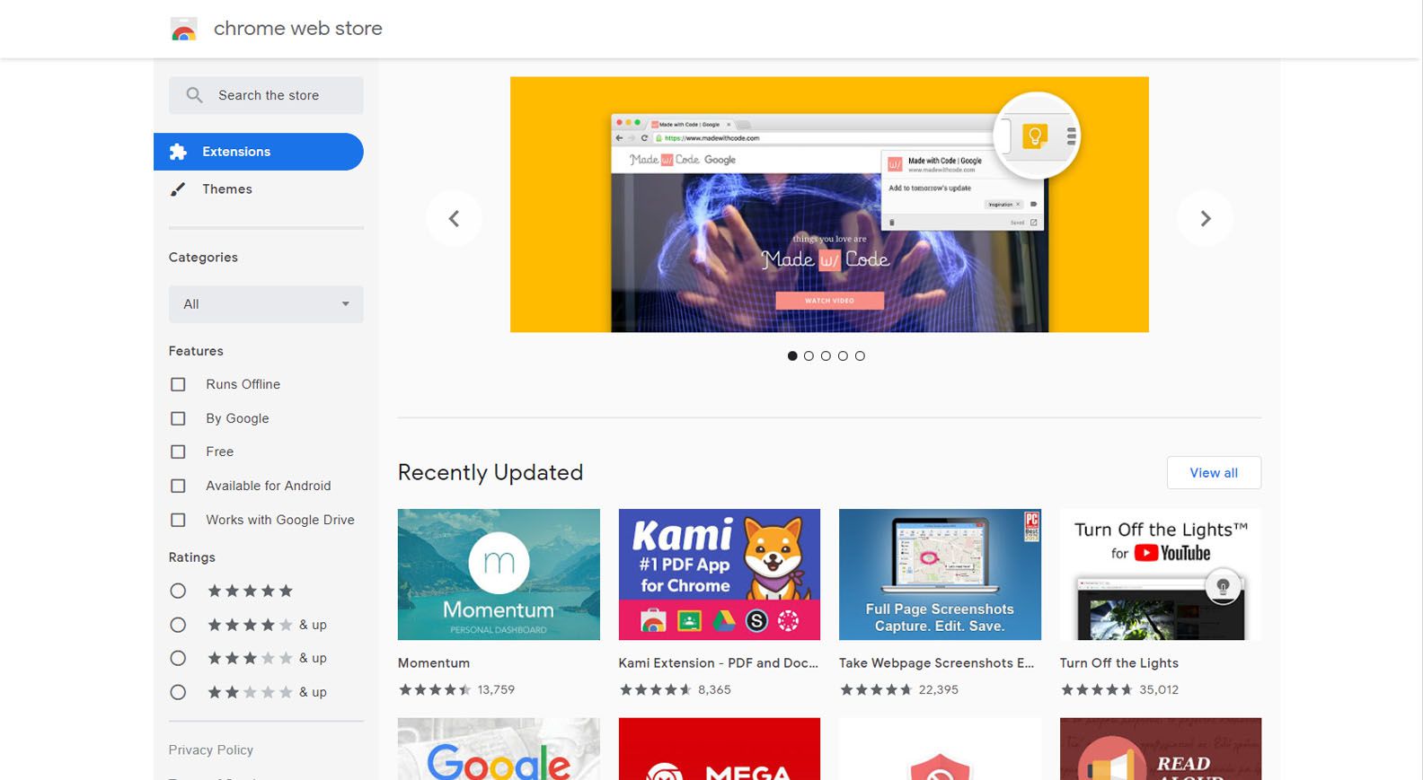 The best Google Extensions of 2021