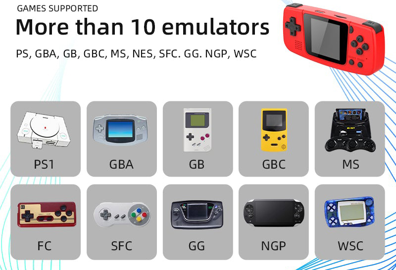 POWKIDDY Q36 Mini - Games