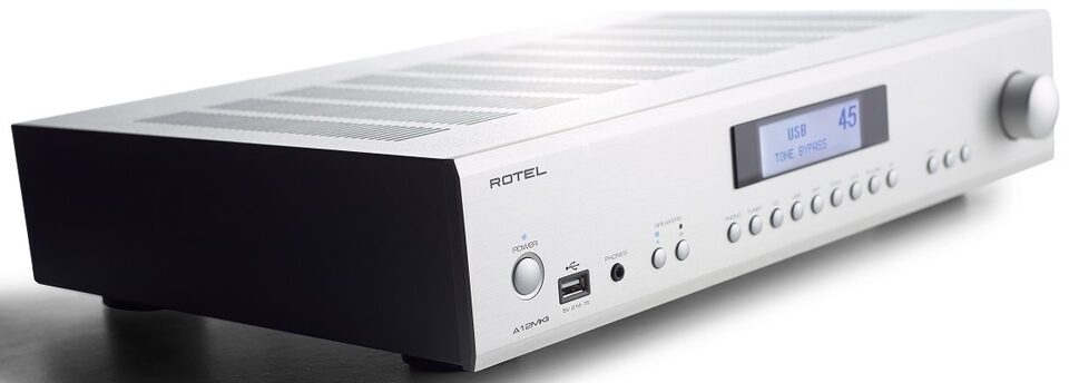 Rotel Updates A12 Amplifier, CD14 and RCD-1572 Disc Players to MKII Versions