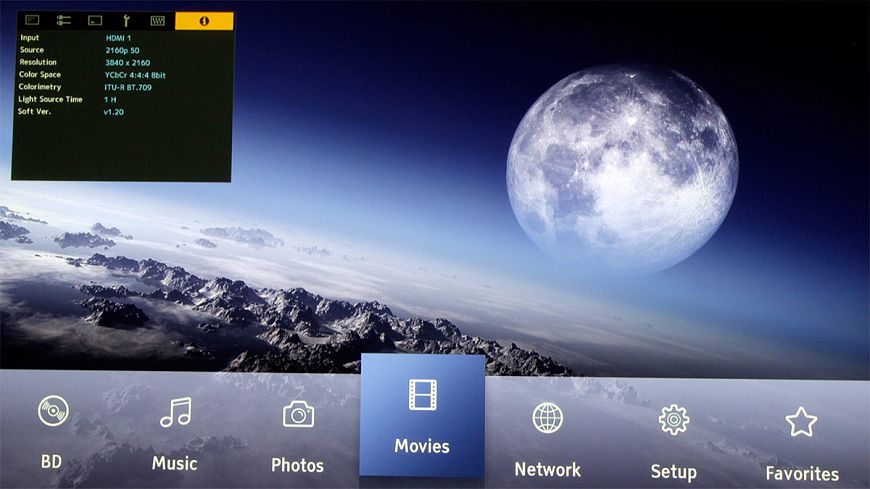 JVC DLA-NZ8 8K Laser Home Theater Projector