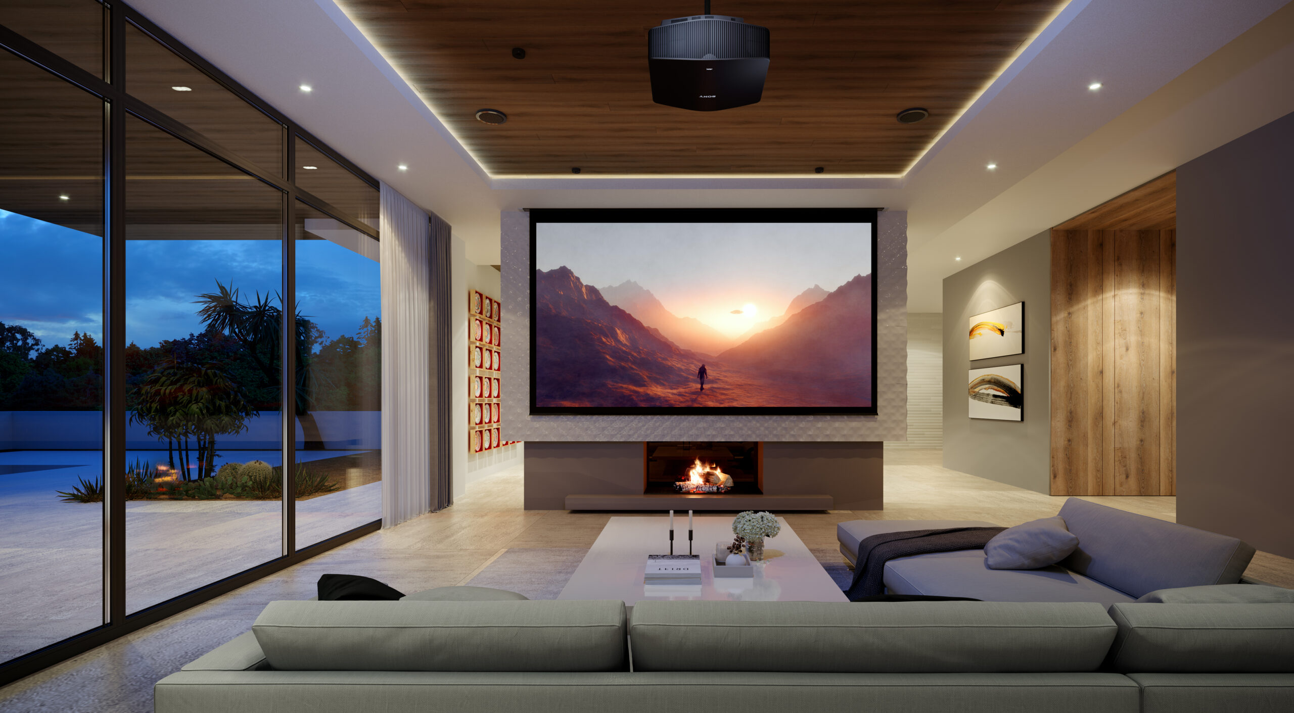 Sony Introduces 2 New 4K Laser Home Theater Projectors