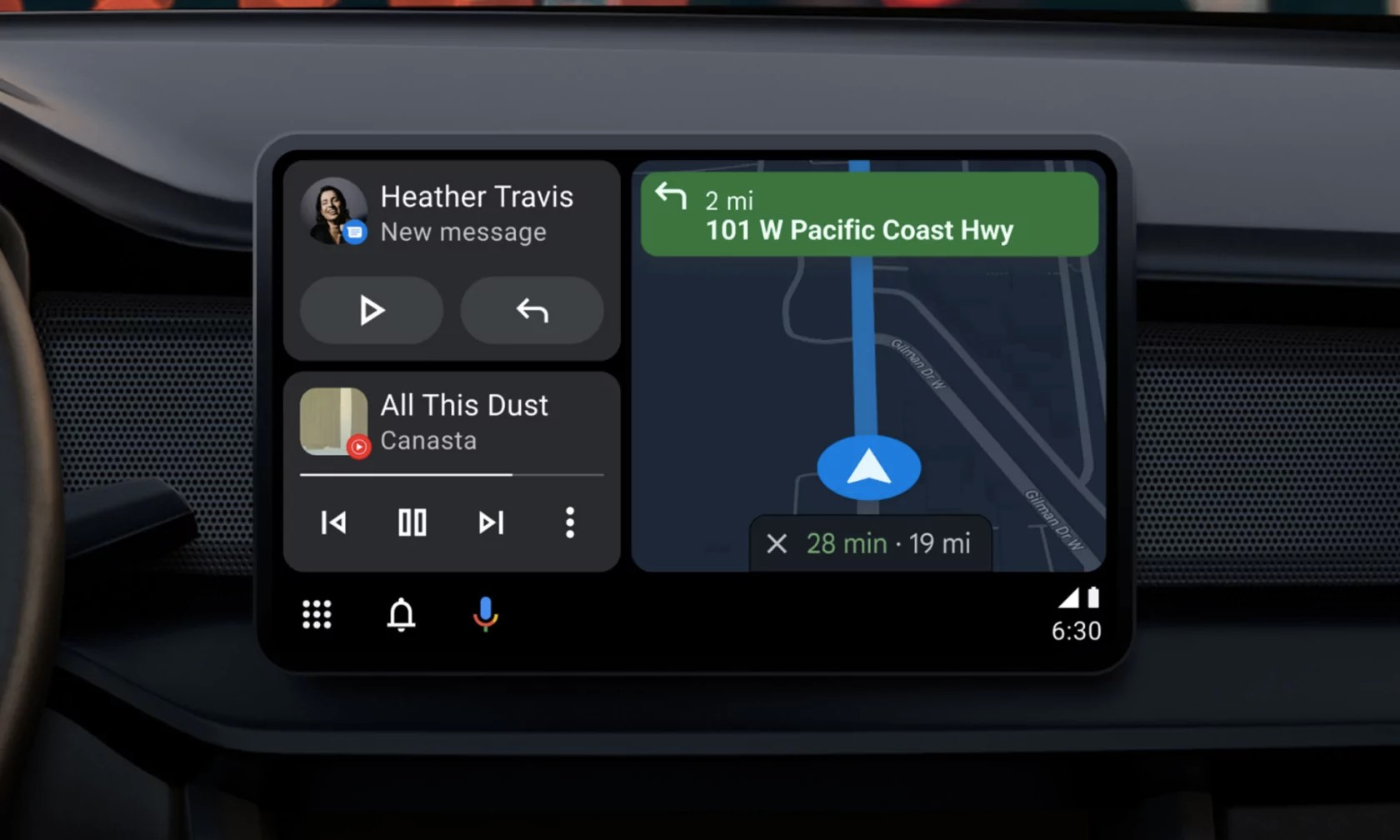 GOOGLE HAS RELEASED A MAJOR UPDATE TO ANDROID AUTO