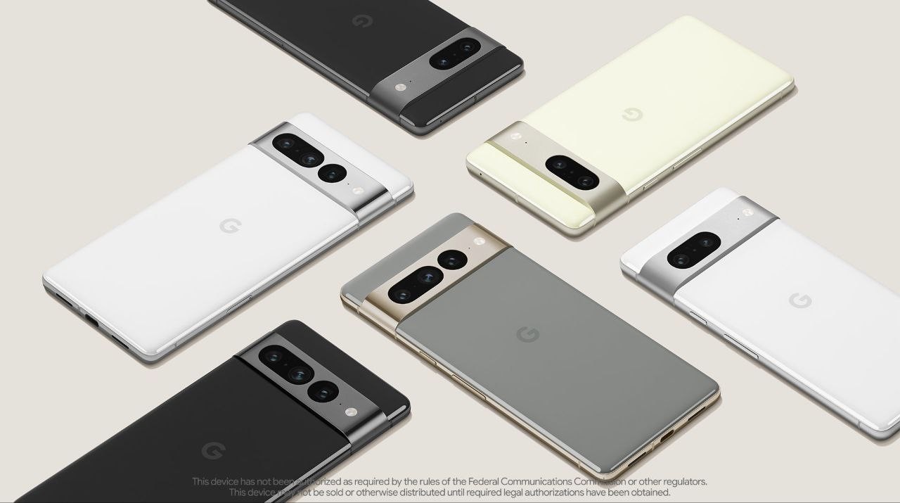 Google announces Pixel 7 and 7 Pro, the first smartphones with Android 13