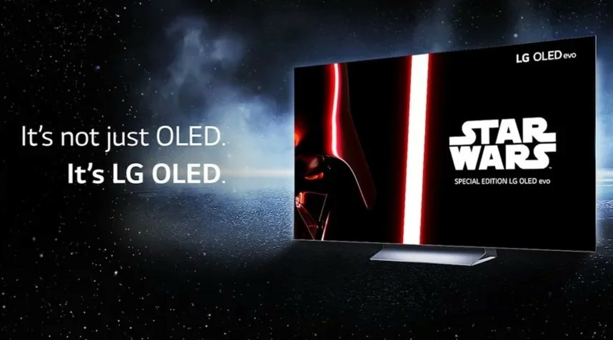 LG releases a special version of the OLED C2 in honor of the Star Wars saga