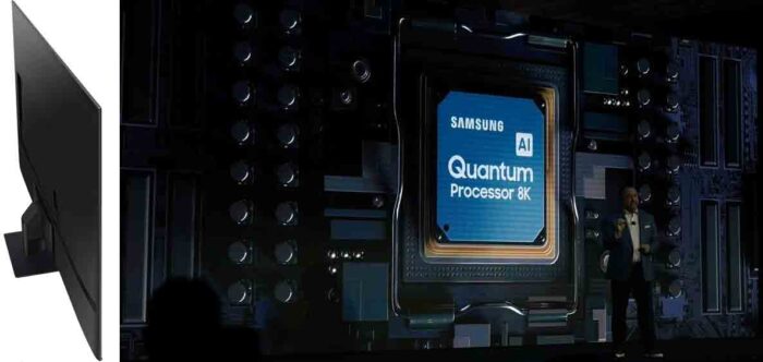 Samsung QE55Q70B rear panel