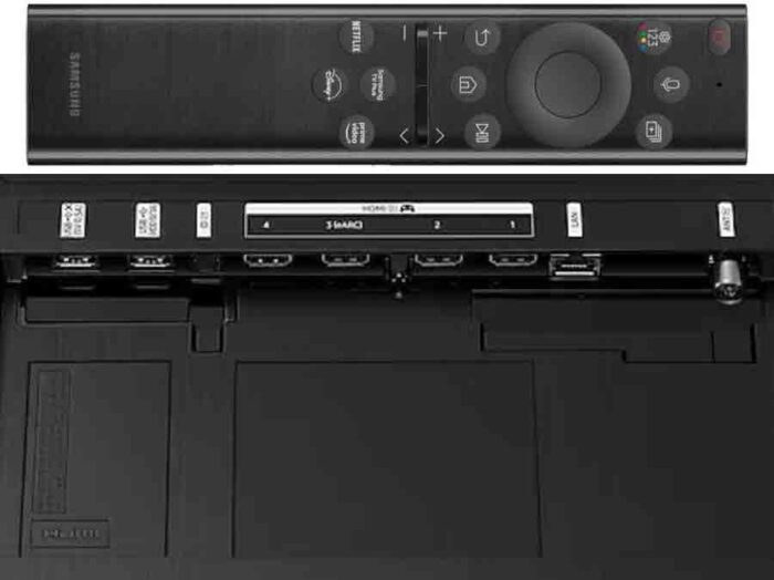 Samsung QE55Q70B interfaces