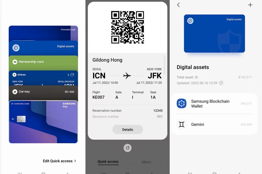 SAMSUNG LAUNCHES WALLET PLATFORM THAT COMBINES PAY AND PASS SERVICES