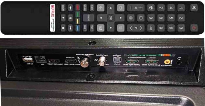 TCL 55C735 interfaces