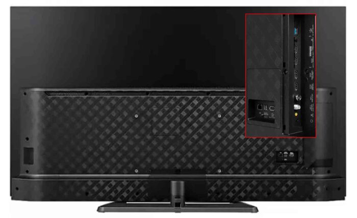 Hisense A85H interfaces