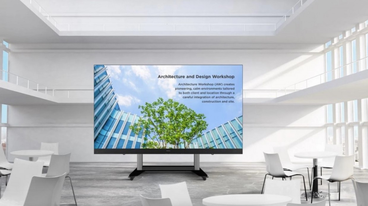 ViewSonic unveils 135-inch screen TV weighing 225 kg