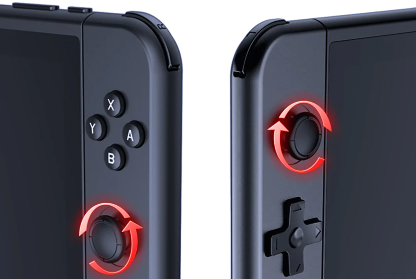 Powkiddy X70 - Joysticks