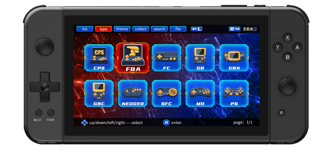 Powkiddy X70 - Games