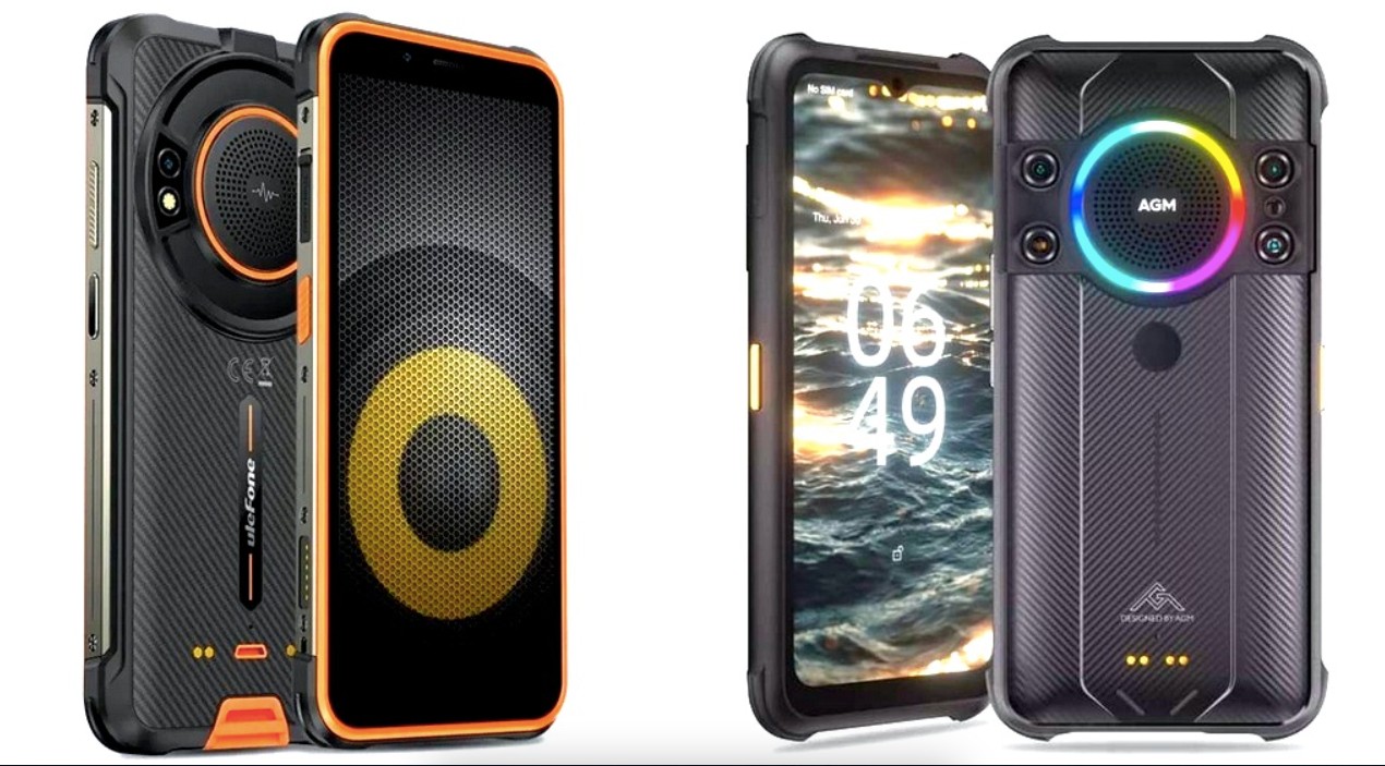 Ulefone Power Armor 16 Pro and AGM H5 Pro