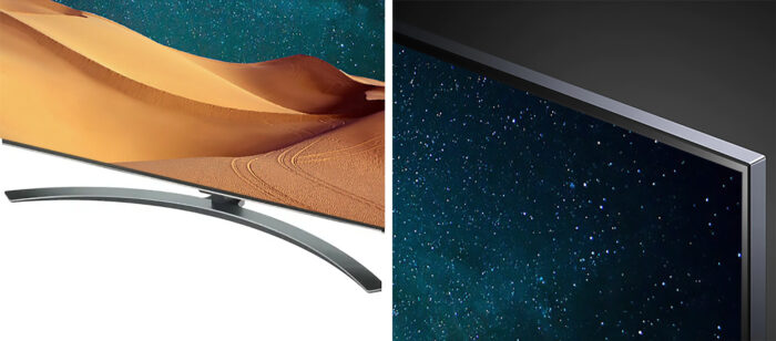 LG QNED87 - design