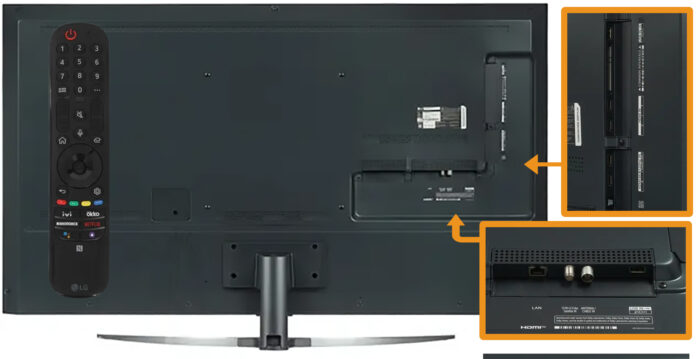 LG QNED87 - switching