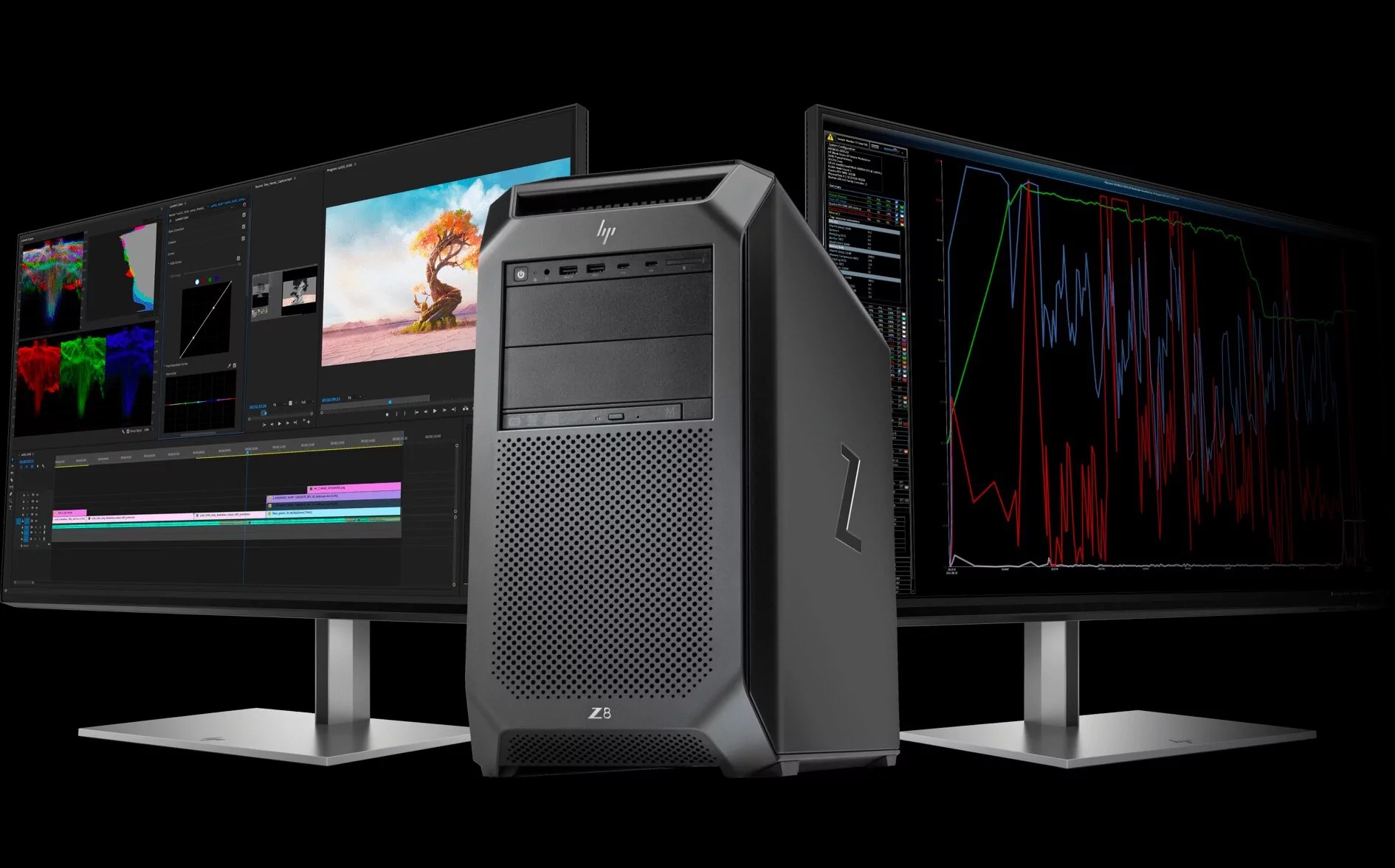 HP has created a monster computer: A processor with 56 cores and four NVIDIA RTX A6000 graphics cards !