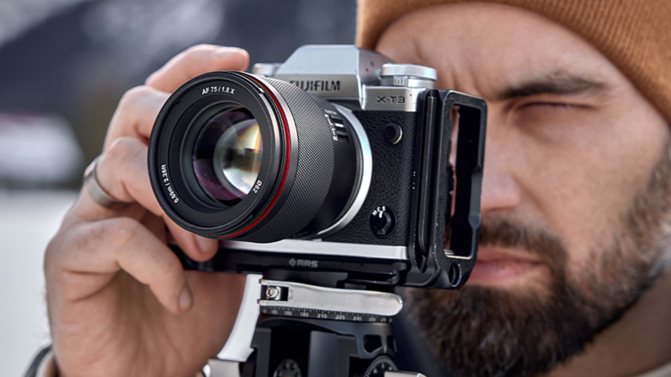 SAMYANG AF 75mm F1.8 X lens for FUJIFILM X