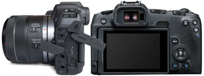 Canon R8 - switching
