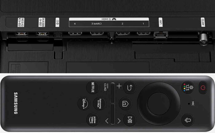 Samsung QE55QN85C interfaces