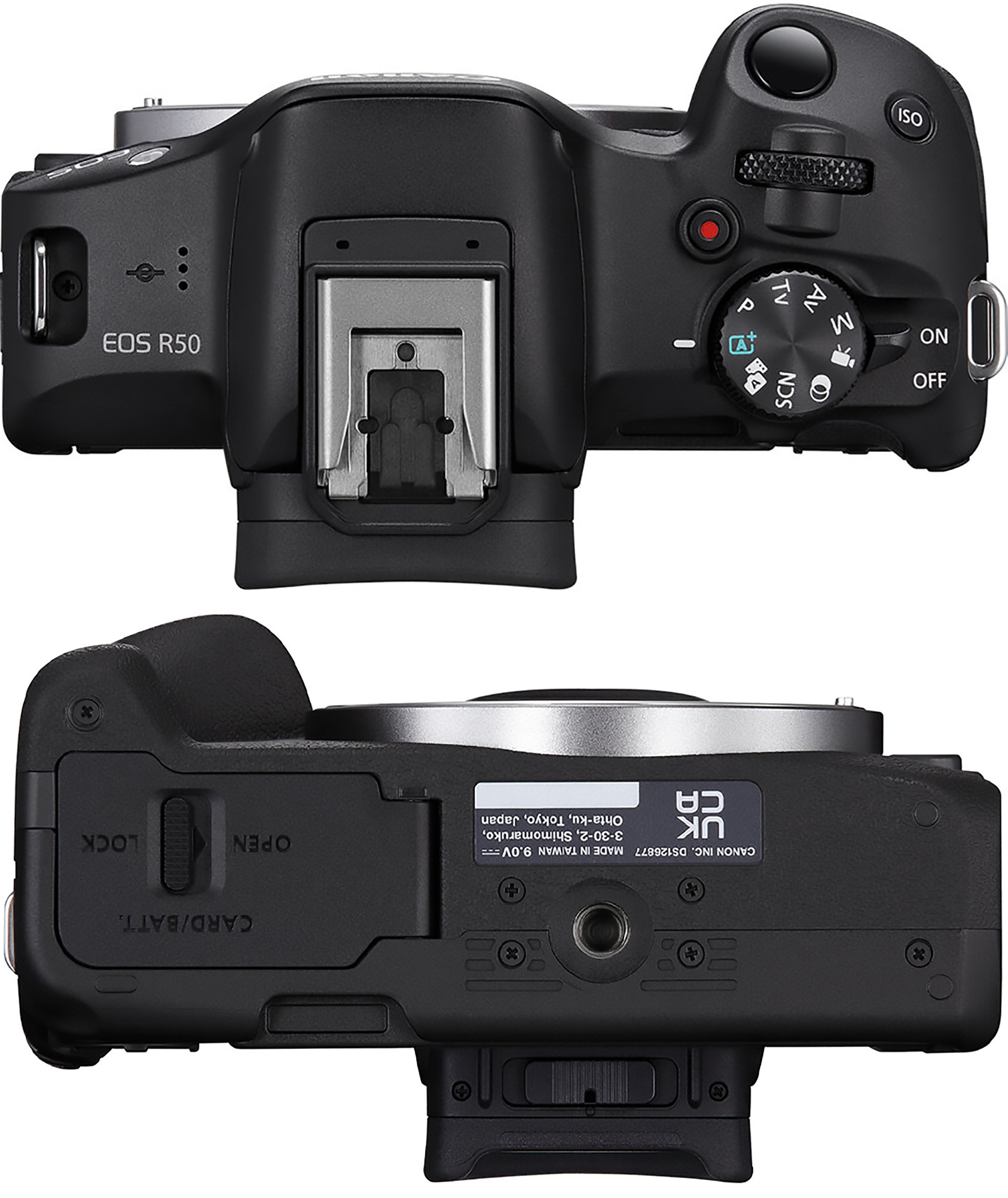 Canon R50 - design