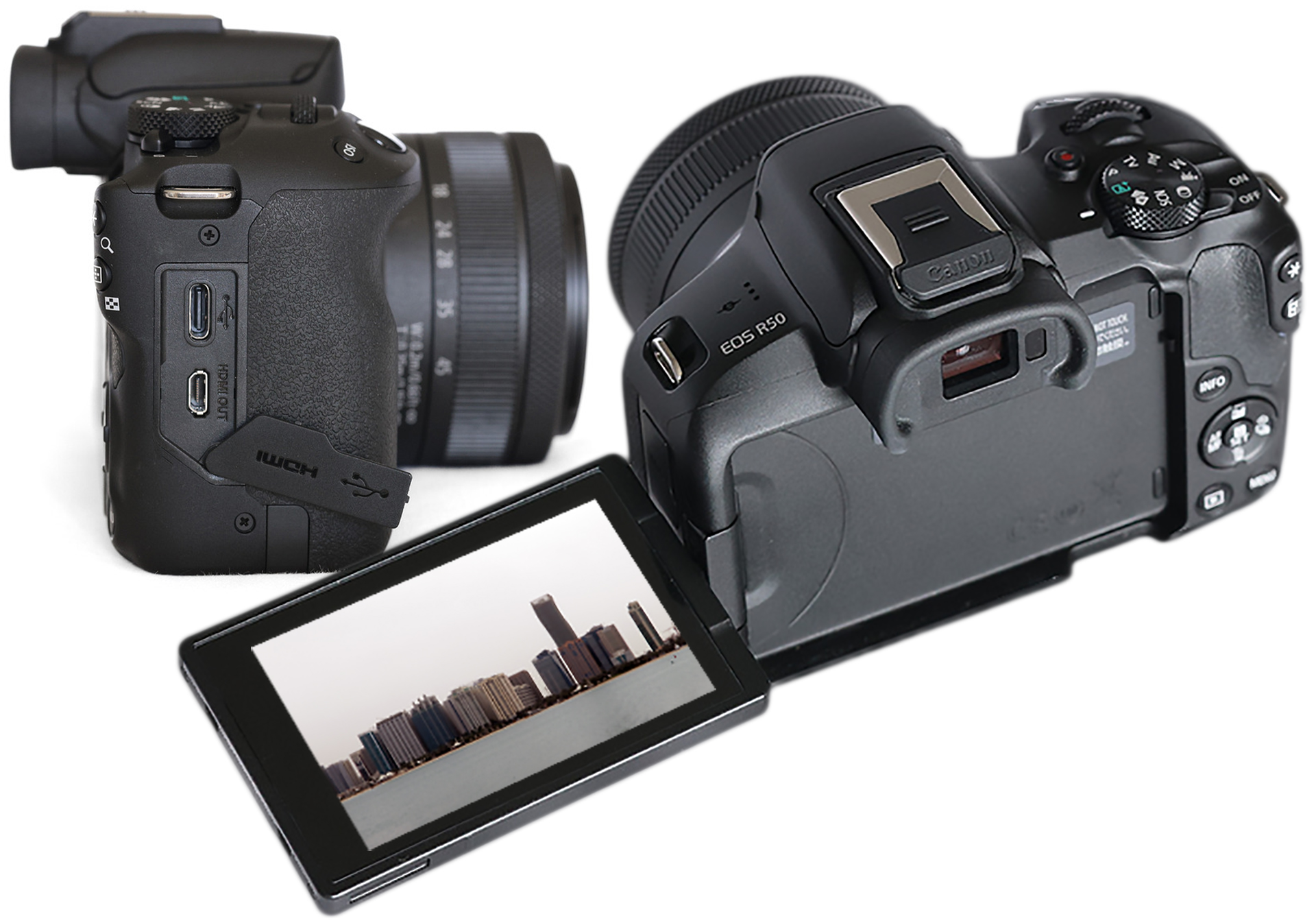 Canon R50 - switching