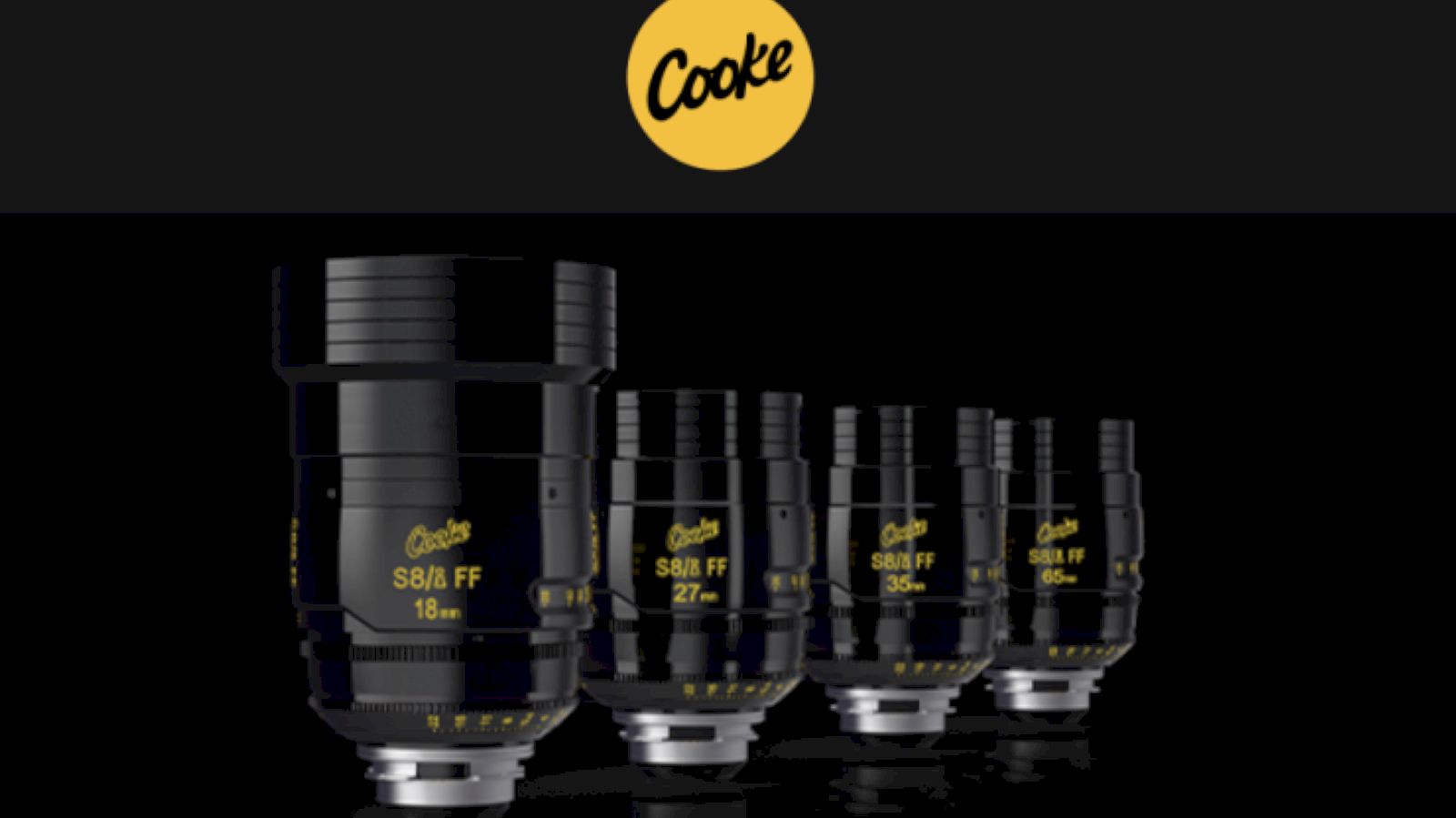 Cooke unveils four S8/i FF cinema lenses