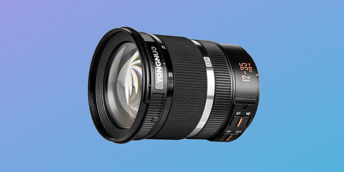Yongnuo YN12-35mm F2.8-4 MFT Lens Officially Launched