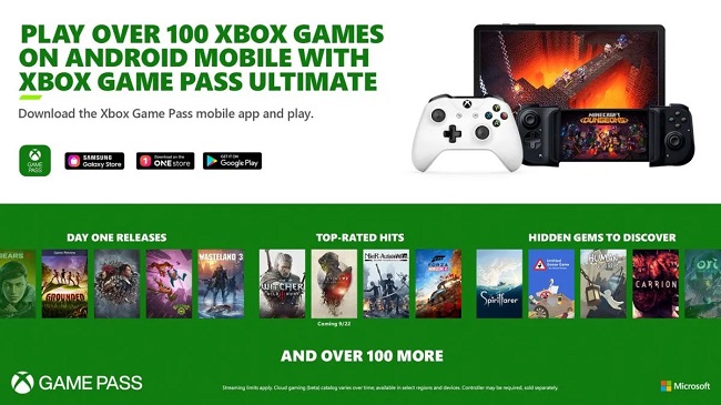 Xbox Gamepass in the cloud could be the reason for the purchase not going through