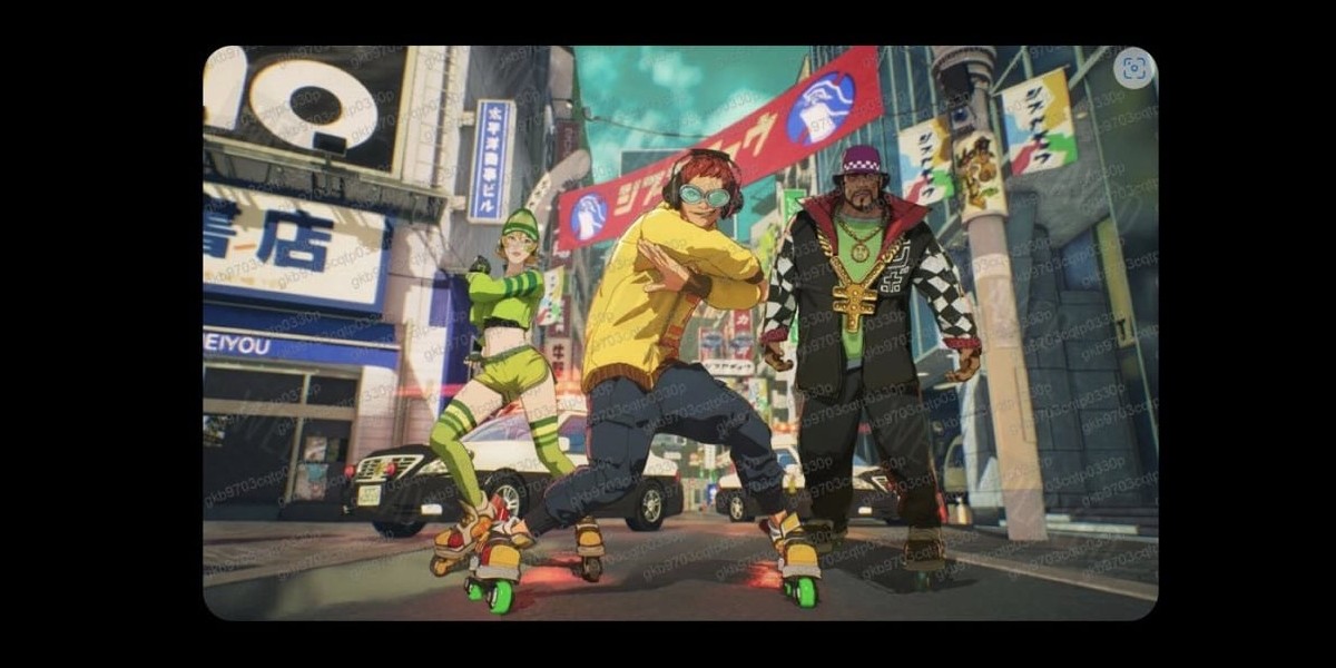 Alleged gameplay footage from the new Jet Set Radio leaked online