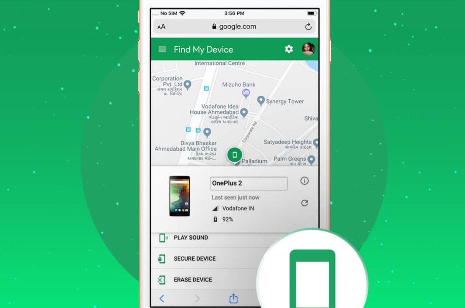It seems that the company is trying to follow the example of Apple and use the network of all Android devices to search