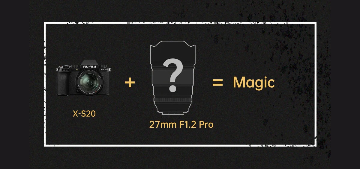 Viltrox AF 27mm F/1.2 XF lens to be announced in mid-August