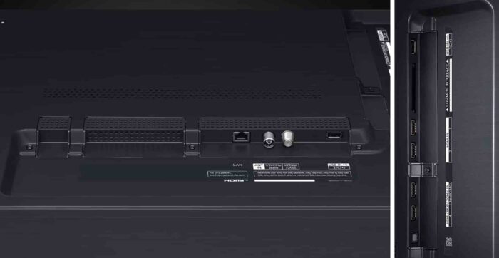 LG 65QNED876RA interfaces