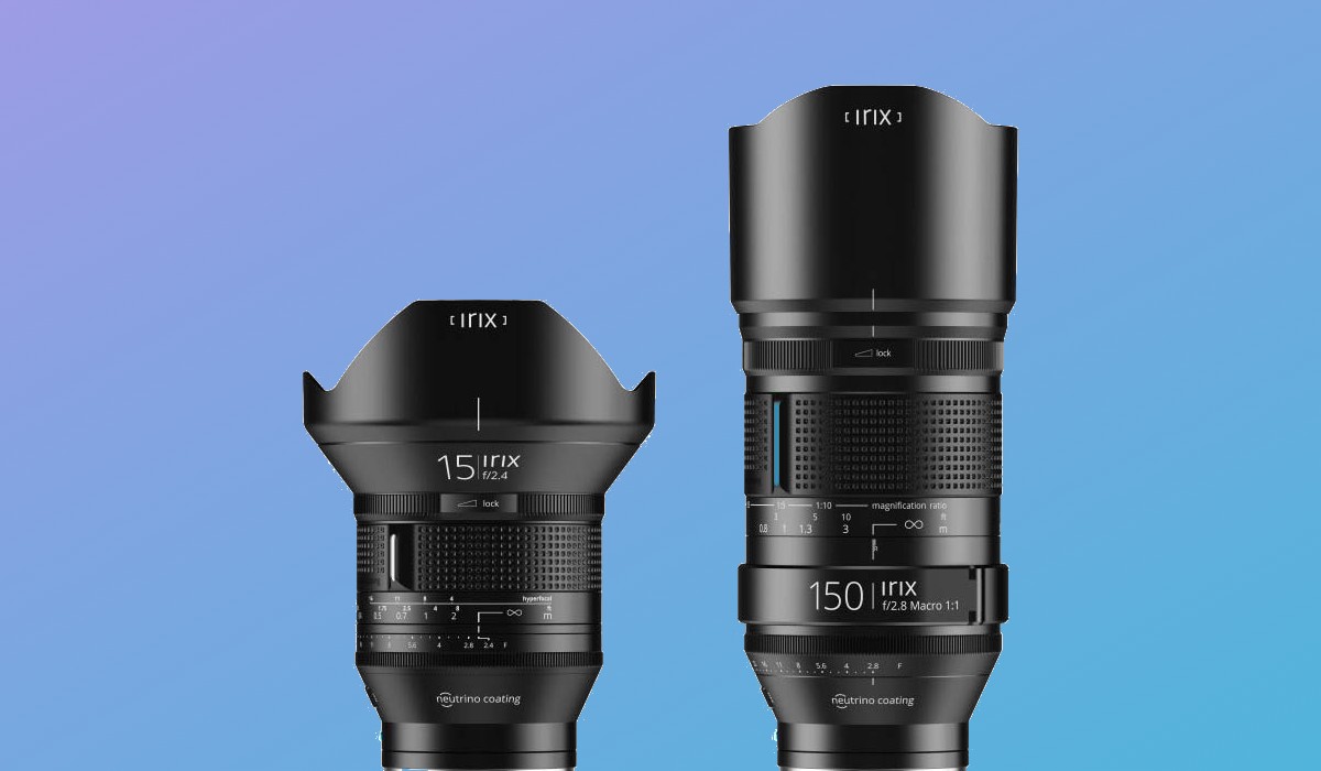 IRIX introduces two new full-frame lenses for Sony E